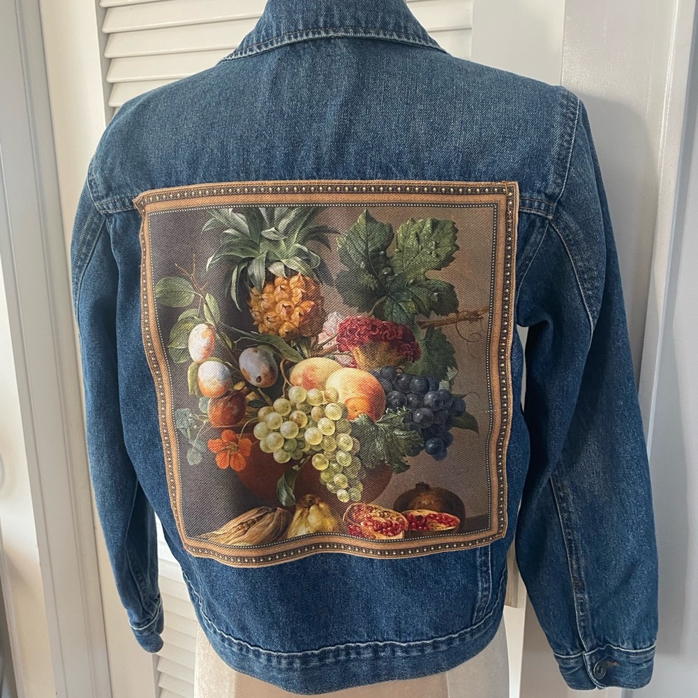 One-of-a-Kind Upcycled Denim Jacket